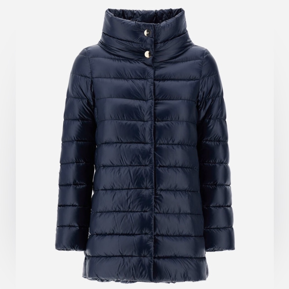 Herno Amelia coat, Navy blue size 44 (US 8) EUC